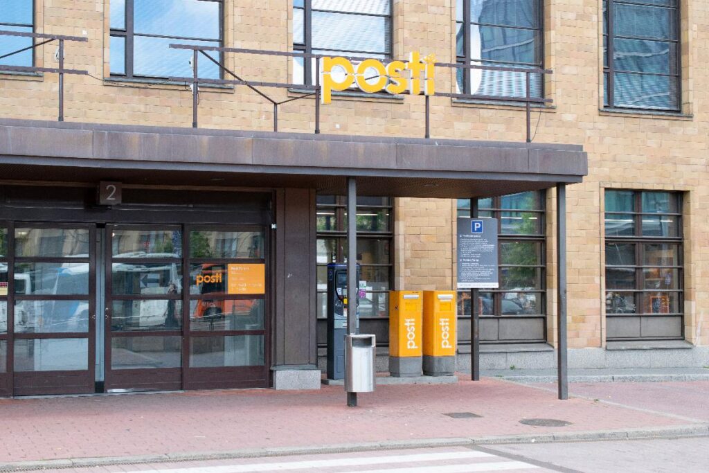 Posti in Elielinaukio, Helsinki
